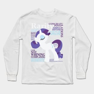 Many Words of Rarity Long Sleeve T-Shirt